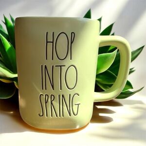 Rae Dunn “HOP INTO SPRING” Mug